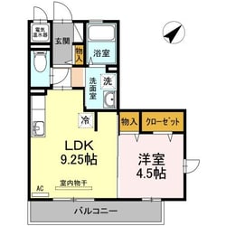 ルシードMの物件間取画像